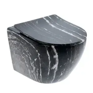 Asma Unitaz Black marble