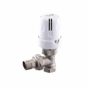 KAS Termostatlı Radiator Ventili köşə 1/2” 16×2