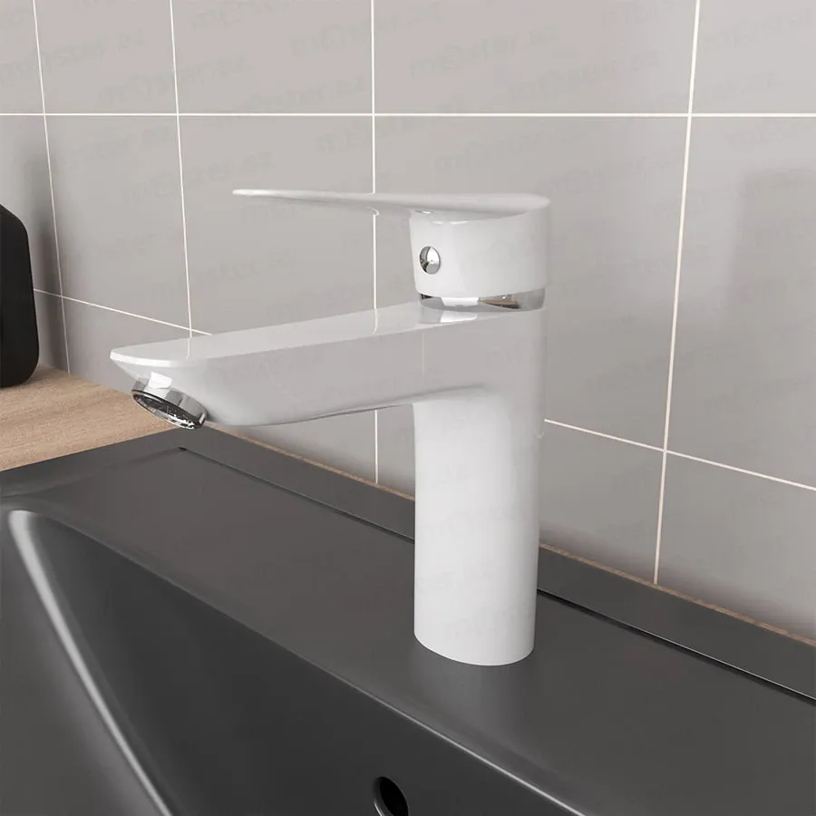 Nats AVANTGARDE Tülpan Kranı White Chrome N1442 (Smesitel)